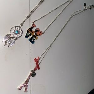 Bundle 3 Justice Necklaces